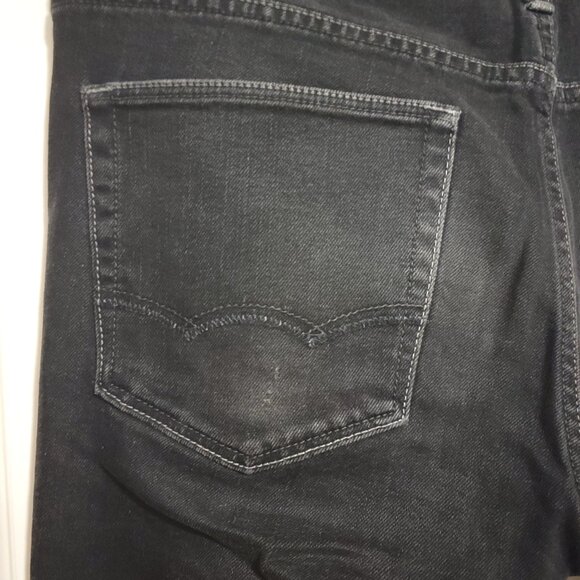 Men's American Eagle Black Slim Jeans 32W x 34L - Picture 4 of 8